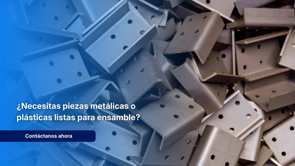 Muestra del trabajo que puede realizar KLUMEX en metal según los tipos de ensamble requeridos